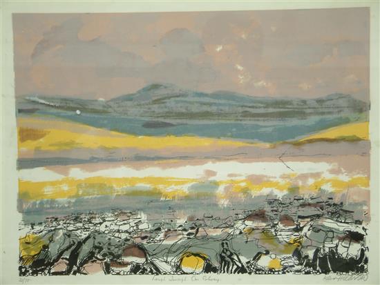 Ken Hildren, pair limited edition prints, Lough Imagh Co. Galway and Dooks, Near Glenbereigh. Co. Kerry,